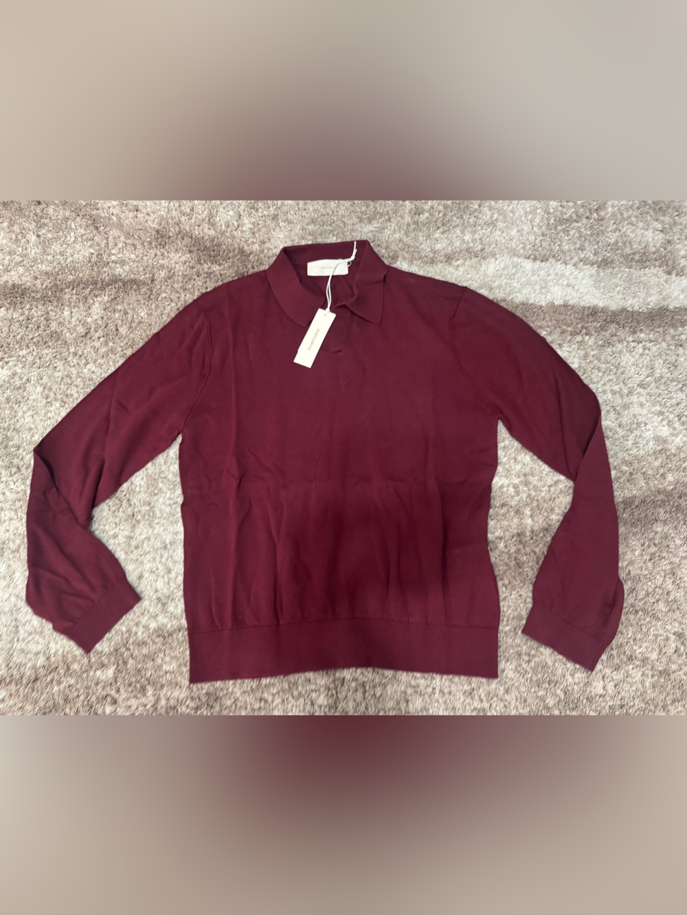 FiveFourFive 545 Knitted Polo Longsleeve